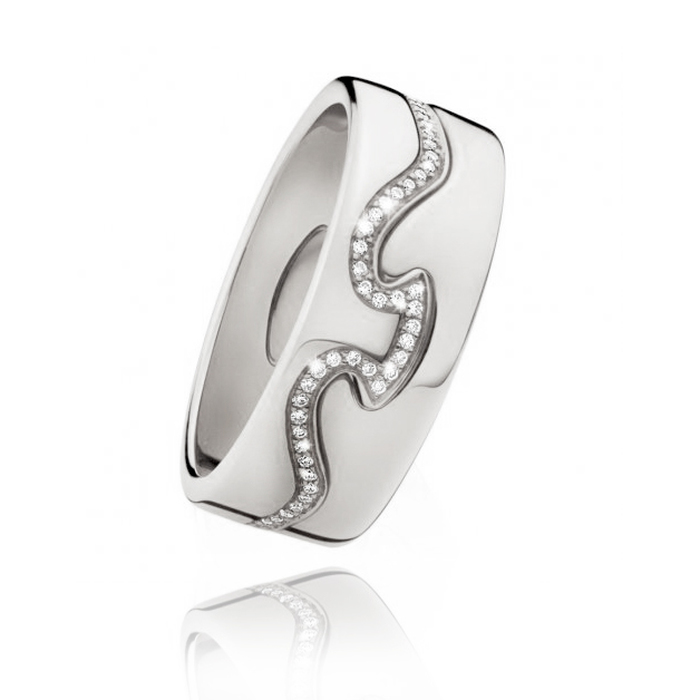 White Fusion Ring